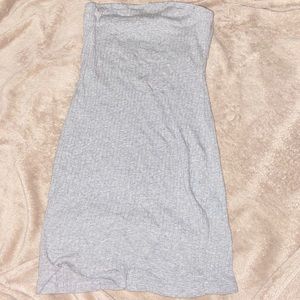 Rib-Knit Tube Dress